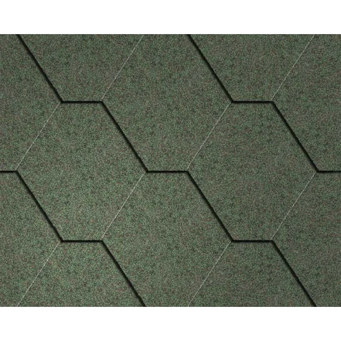 Мягкая черепица Icopal Натур Зеленый