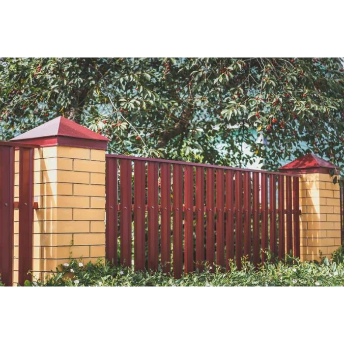 Штакетник М-образный А Grand Line 0,45 Полиэстер RAL 5021 Водная Синь